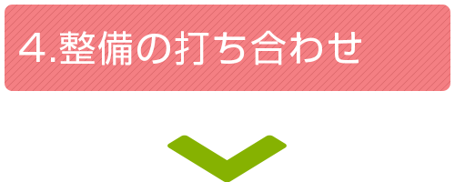 4.整備の打ち合わせ